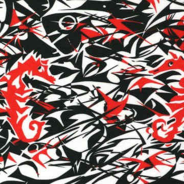 Seepferdchen und Flugfische
